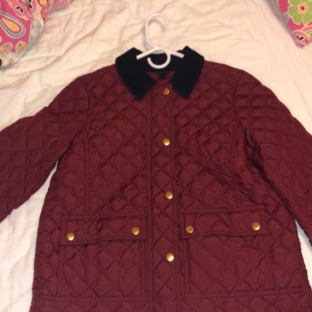 Jcrew quilted jacket